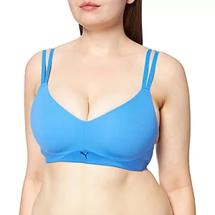 PUMA Biustonosz damski Medium Support Active Sports, niebieski, 85C-D - Biustonosze - miniaturka - grafika 1