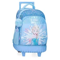 Plecaki - Joumma Disney Frozen Magic Ice Plecak Compact 2 Wheels Niebieski 32x45x21 cms Poliester 30,24L, niebieski, Kompaktowy plecak 2 koła - miniaturka - grafika 1