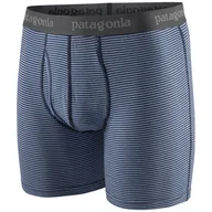 Majtki męskie - Męskie bokserki Patagonia M's Essential Boxer Briefs - 6 in. Rozmiar: M / Kolor: niebieski/szary - miniaturka - grafika 1