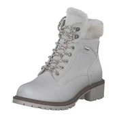 Śniegowce damskie - Tamaris Damskie buty WL Lace Boot 1-26266-43 śniegowce, kremowe, 40 EU, kremowy, 40 EU - miniaturka - grafika 1