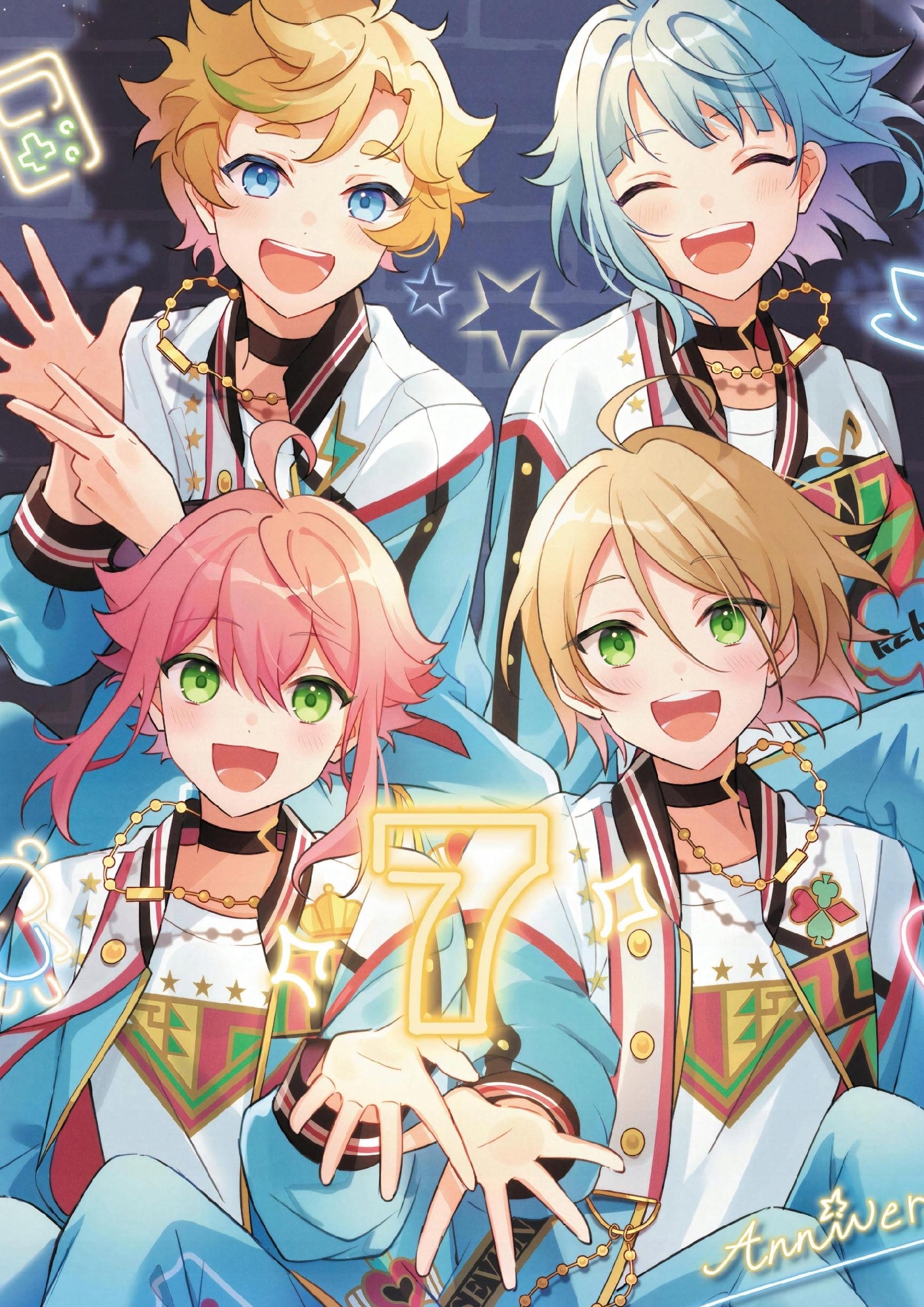 Plakat A2 anime gra Ensemble Stars Music