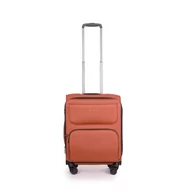 Walizki - Stratic Bendigo Light+ walizka z miękką obudową, walizka podróżna na kółkach, bagaż podręczny, zamek TSA, 4 rolki, możliwość rozszerzenia, rozmiar S, Rosso Clay, Rosso Clay, S, 34- - miniaturka - grafika 1
