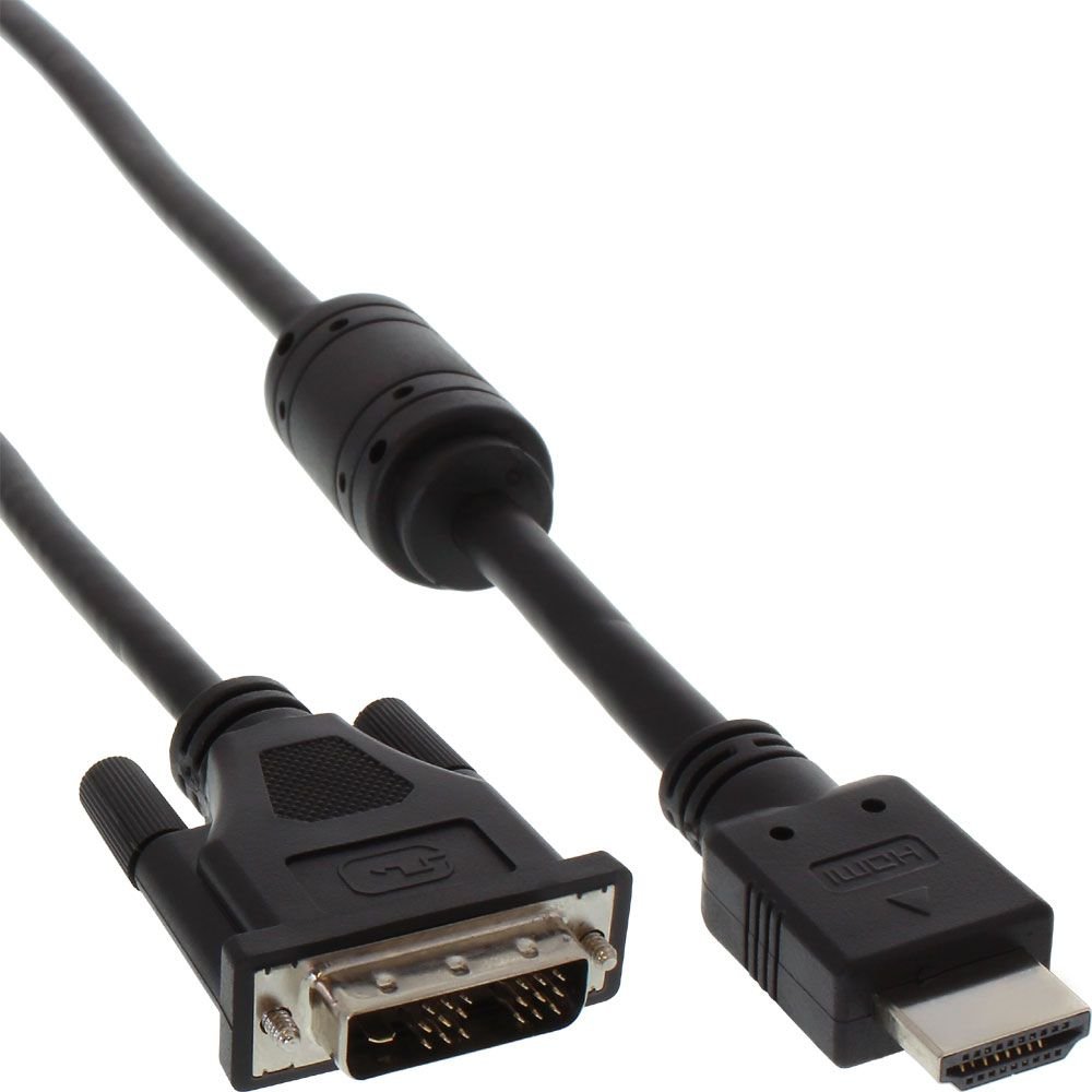 Kabel InLine HDMI - DVI-D 3m czarny 17663