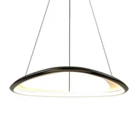 Lampy sufitowe - Lampa wisząca Getafe MD3888-1S-3BCT Zumaline LED 34W 3000K ściemniacz czarny - miniaturka - grafika 1