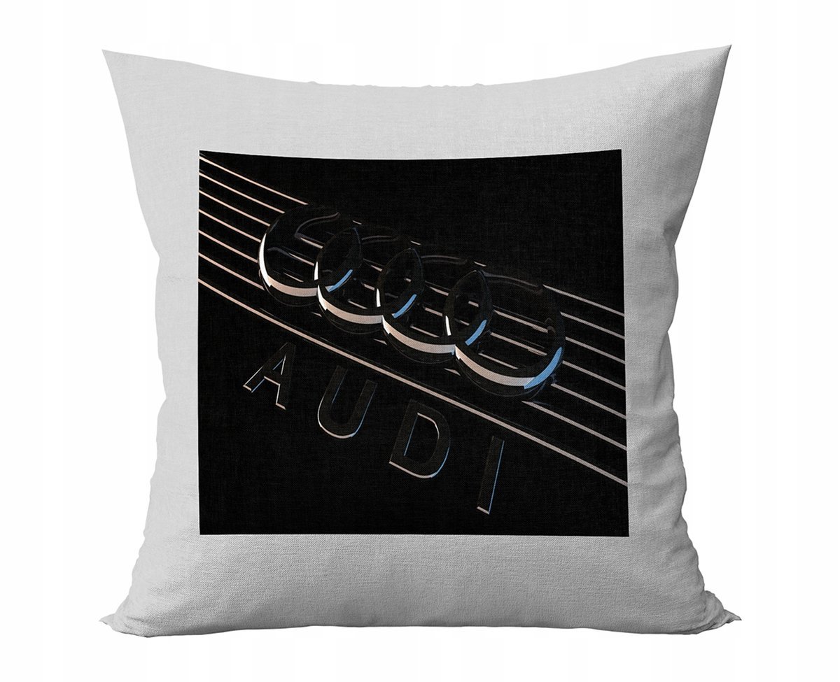 PODUSZKA PERSONALIZOWANA AUDI SAMOCHODY POMYSŁ NA PREZENT GRAFIKI