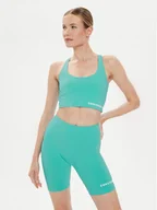 Koszulki i topy damskie - Converse Biustonosz top W Wordmark Bra Top 10024540-A11 Niebieski - miniaturka - grafika 1