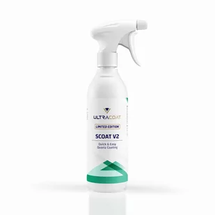 Ultracoat Ultracoat Scoat v2 - Odżywka do powłok ceramicznych/kwarcowych UC-SCOAT-500ML - Kosmetyki samochodowe - miniaturka - grafika 1