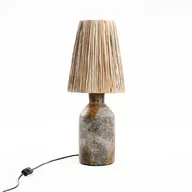 Lampy stojące - THE ITHAKA - Lampa stołowa Terracotta/Trawa Wys.60cm - miniaturka - grafika 1
