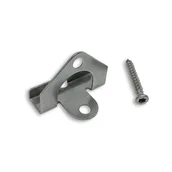 Wkręty - Klips montażowy L-11 startowo-końcowy ze stali nierdzewnej + wkręt - 10 szt. - miniaturka - grafika 1