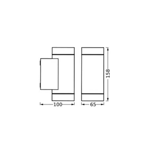 OSRAM Kinkiet zewnętrzny ENDURA CLASSIC ITYS - Lampy ogrodowe - miniaturka - grafika 1