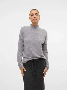 Vero Moda Sweter w kolorze szarym - Swetry damskie - miniaturka - grafika 1
