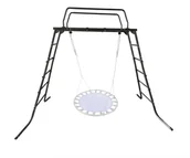 Place zabaw - Plac zabaw do ogrodu Monkey Bars Deluxe metalowy stelaż - miniaturka - grafika 1