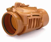 Akcesoria hydrauliczne - Karmat Zasuwa burzowa PP DN 200 typ1 kanalizacja zewnętrzna - miniaturka - grafika 1