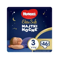 Pieluchy - HUGGIES Elite Soft Night Pants 3 (6-11kg) 2x23 szt - miniaturka - grafika 1