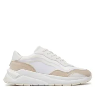 Sneakersy damskie - Sneakersy Boss Skylar Runn Meemb 50517232 Beżowy - miniaturka - grafika 1