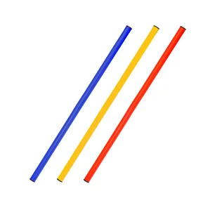 Laska do ćwiczen długa 70 cm - Kolor - czerwony - Wyposażenie sportowe i gimnastyczne - miniaturka - grafika 1