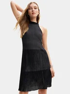 Sukienki - Desigual Sukienka letnia Mirna 24SWVF06 Czarny Regular Fit - miniaturka - grafika 1