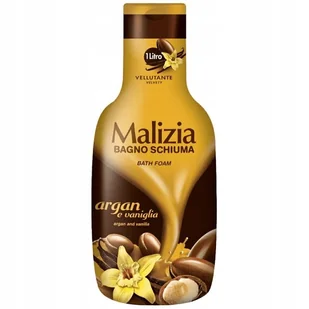 Malizia bagnoschiuma vellutante Argan E Vaniglia 1 LT 180690 - Kosmetyki do kąpieli - miniaturka - grafika 2