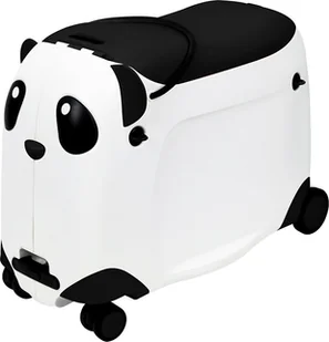 Walizka walizeczka dla dziecka z kółkami i z siedzeniem jeżdżąca panda - Walizki Walizka walizeczka dla dziecka z kółkami i z siedzeniem jeżdżąca panda - Walizki - miniaturka - grafika 1
