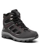 Buty trekkingowe damskie - Jack Wolfskin Trekkingi Vojo 3 Texapore Mid W 4042471 Szary - miniaturka - grafika 1