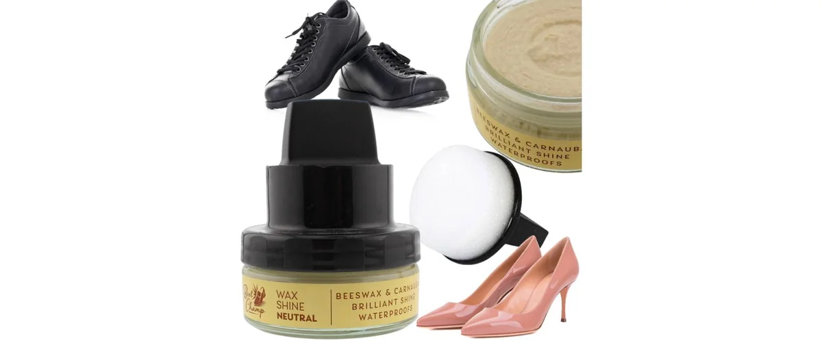 Pasta Wosk Do Butów Na Bazie Wosku Clean Gang 50 ml Z Aplikatorem Bezbarwna