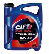 Oleje silnikowe - ELF Evolution 500 Turbo Diesel 15W-40 5L - miniaturka - grafika 1