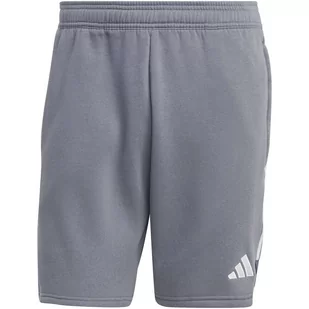 Spodenki męskie adidas Tiro 23 League Sweat szare HZ3017-S - Spodenki męskie - miniaturka - grafika 1
