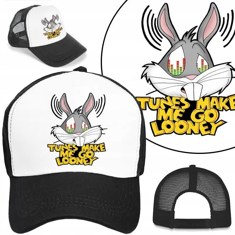 Czapka Bejsbolówka Daszek Czarna Bajkowe Wzory