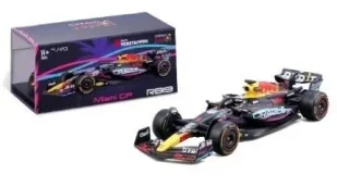 Race Oracle Red Bull Racing RB19 #1 1:43 BBURAGO - Samochody i pojazdy dla dzieci - miniaturka - grafika 1
