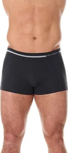 Brubeck BX10430 Bokserki męskie COMFORT WOOL grafitowy L - Majtki męskie - miniaturka - grafika 1