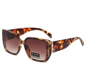 Okulary przeciwsłoneczne - Damskie okulary przeciwsłoneczne z filtrem UV400 Panterkowe SV102C - miniaturka - grafika 1