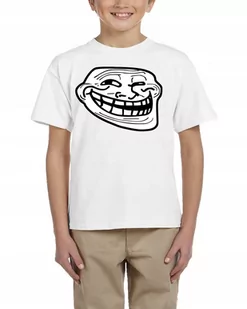 TROLL FACE KOSZULKA DZIECIĘCA ŚMIESZNA 116 3152 - Moda i Uroda OUTLET - miniaturka - grafika 1