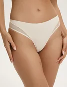 Majtki damskie - Majtki stringi CLEARY Esotiq beżowy M - miniaturka - grafika 1