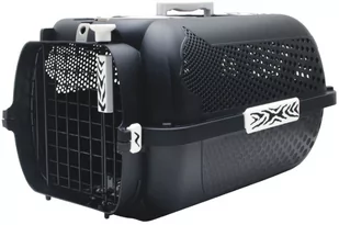 Transporter Catit White Tiger Voyageur, czarny, M - Dł. x szer. x wys.: 57 x 38 x 31 cm - Transportery dla kotów - miniaturka - grafika 1