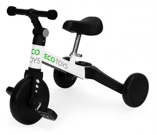 Rowerek trójkołowy biegowy 2w1 z pedałami Ecotoys - Rowerki trójkołowe - miniaturka - grafika 1