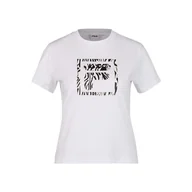 Koszulki i topy damskie - Damska Koszulka FILA BALE CROPPED TEE FAW0128-10001 – Biały - miniaturka - grafika 1