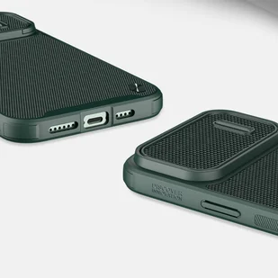 Nillkin Textured S Case etui iPhone 14 Pro Max pancerny pokrowiec z osłoną na aparat ciemnozielone - Etui i futerały do telefonów - miniaturka - grafika 13