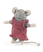 Pozostałe książki - INTERNATIONAL BON TON TOYS PELUCHE 13CM RATON JULIA LA CASA DE LOS RATONES - miniaturka - grafika 1