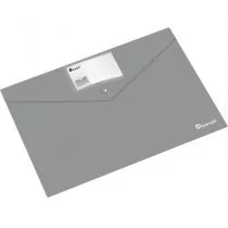 Titanum Teczka kopertowa A4 z wizytówką szara - Szkolne artykuły papiernicze - miniaturka - grafika 1