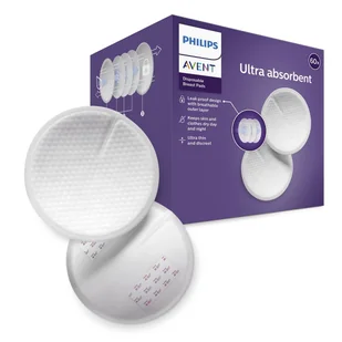 Wkładki jednorazowe Philips biały 60 szt. - Akcesoria do karmienia - miniaturka - grafika 1