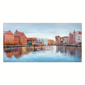 Obrazy i zdjęcia - Obraz metalowy 3D LOFT GDAŃSK - miniaturka - grafika 1