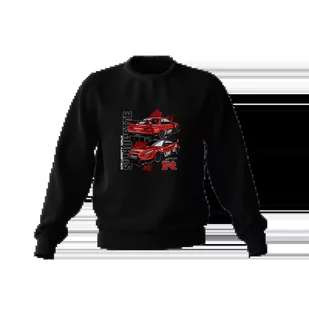 Czarna bluza Nissan Skyline R35 Silhouette-XL - Odzież do sportów motorowych - miniaturka - grafika 1