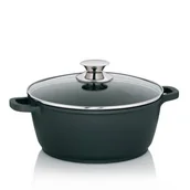 Garnki - Kela ALUMINIOWY GARNEK Z POWŁOKĄ NIEPRZYWIERAJĄCĄ KERROS INDUKCJA 3,2 L 24 CM FREEFORM KE-11552 - miniaturka - grafika 1