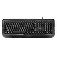 Klawiatury - Genius KB-118 Elegant black Biurowa, odporna na zalanie - miniaturka - grafika 1
