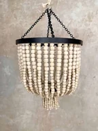 Oprawy, klosze i abażury - Żyrandol z Koralików AGUNG - miniaturka - grafika 1