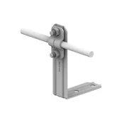 Piorunochrony - AN-10R/OG/ Uchwyt kątowy prosty Z-zagięcie H=12cm /OG/ - miniaturka - grafika 1