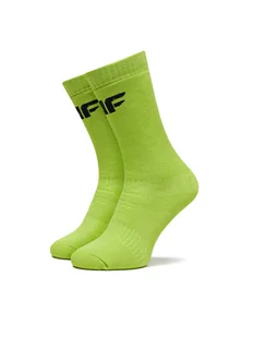 4F Skarpety narciarskie 4FJWAW24UFSOU167 Zielony - Skarpetki dla dzieci - miniaturka - grafika 1