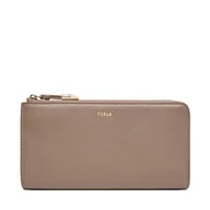 Portfele - Duży Portfel Damski Furla Goccia L Zip Around WP00471 BX3036 KH 2572S Beżowy - miniaturka - grafika 1