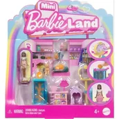 Lalki dla dziewczynek - Barbie: Mini BarbieLand zestaw do zabawy - Supermarket - miniaturka - grafika 1