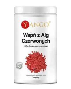 Yango Wapń z Alg Czerwonych (100g) - Witaminy i minerały - miniaturka - grafika 1